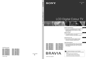 Sony BRAVIA KDL-26S28 Série Mode D'emploi