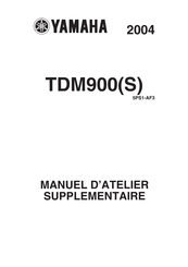 Yamaha TDM900 2004 Manuel D'atelier