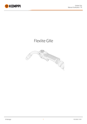 Kemppi Flexlite GXe 8 Serie Manuel D'utilisation