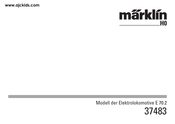 marklin E 70.2 Série Mode D'emploi