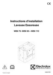 Electrolux Professional Pullman 6000 Serie Instructions D'installation