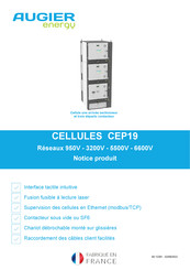 AUGIER Energy CELLULES CEP19 5500V Notice