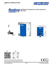 Carlisle Ransburg 240-5203 Manuel D'installation