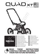 Inglesina QUAD XT Manuel D'instructions