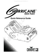 Chauvet DJ HURRICANE 1800 FLEX Guide De Référence Rapide