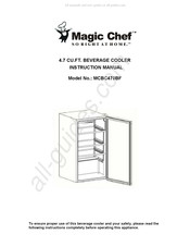 Magic Chef MCBC470BF Manuel D'instructions