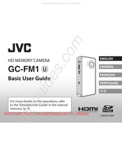 JVC GC-FM1 Mode D'emploi