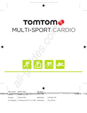 TomTom MULTI-SPORT CARDIO Mode D'emploi