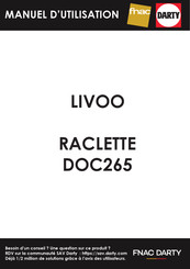 Livoo DOC265 Notice D'utilisation