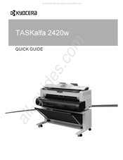 Kyocera TASKalfa 2420w Démarrage