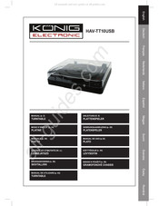 König Electronic HAV-TT10USB Mode D'emploi