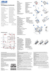Asus TUF GAMING H770-PRO WIFI Guide De Démarrage Rapide