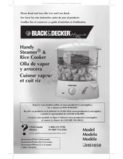 Black & Decker HS1050 Mode D'emploi