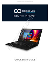 Goclever INSIGNIA 1410 WIN Guide De Démarrage Rapide