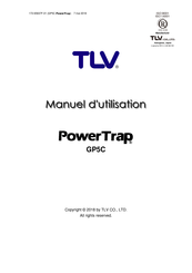 TLV PowerTrap GP5C Manuel D'utilisation