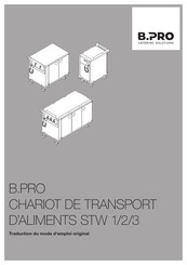 B.Pro STW 1 Traduction Du Mode D'emploi Original