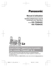 Panasonic KX-TG6843C Manuel D'utilisation