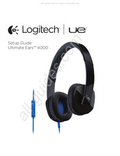 Logitech Ultimate Ears 4000 Guide D'installation