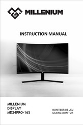 Millenium MD24PRO-165 Manuel D'instructions