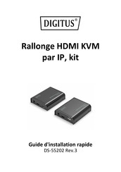 Digitus DS-55202 Guide D'installation Rapide