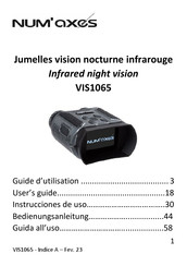 Num'axes VIS1065 Guide D'utilisation