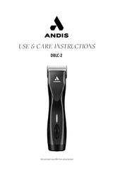 Andis DBLC-2 Instructions D'utilisation Et D'entretien