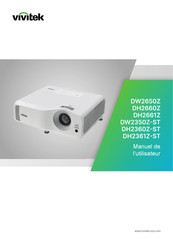 Vivitek DW2350Z-ST Manuel De L'utilisateur
