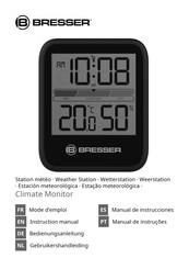 Bresser Climate Monitor Mode D'emploi