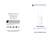 Grandstream Networks GWN7660LR Guide D'installation Rapide