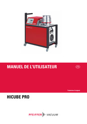 Pfeiffer Vacuum HICUBE PRO Manuel De L'utilisateur