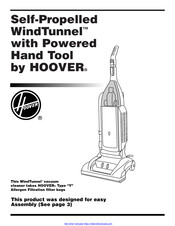 Hoover Self-Propelled WindTunnel Mode D'emploi