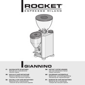 Rocket Espresso Milano GIANNINO Manuel D'utilisation Et D'entretien