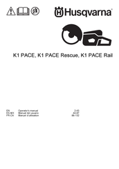 Husqvarna K1 PACE Rail Notice D'utilisation