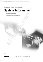 Dell Precision M40 Guide D'informations