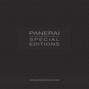 Panerai Special Serie Instructions