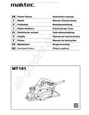 Maktec MT191 Manuel D'instructions