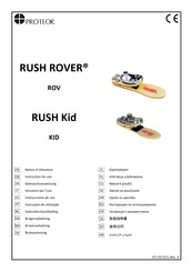 PROTEOR RUSH ROVER Notice D'utilisation