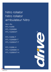 Drive Medical RTL10266-H Mode D'emploi