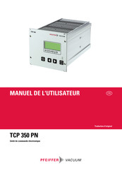 Pfeiffer Vacuum TCP 350 PN Manuel De L'utilisateur