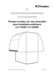 Dimplex LA 11ASR Instructions De Montage Et D'utilisation