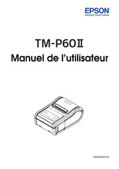 Epson TM-P60II Manuel De L'utilisateur