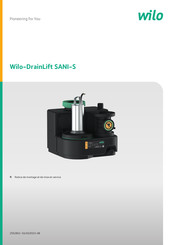 Wilo DrainLift SANI-S Notice De Montage Et De Mise En Service