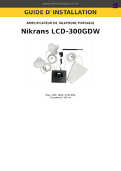 Nikrans LCD-300GDW Guide D'installation