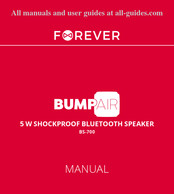 FOREVER BUMPAIR BS-700 Manuel