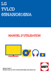 LG 49NANO80 Série Manuel D'utilisation