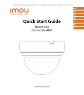IMOU Dome Lite 4MP Guide De Démarrage Rapide