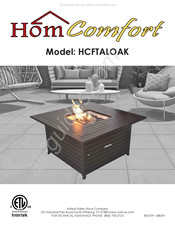 HomComfort HCFTALOAK Mode D'emploi