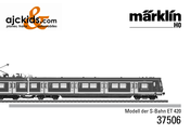 marklin ET 420 Serie Mode D'emploi