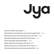 Jya Fjord Air Purifie Mode D'emploi