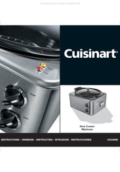 Cuisinart CSC650E Manuel D'instructions